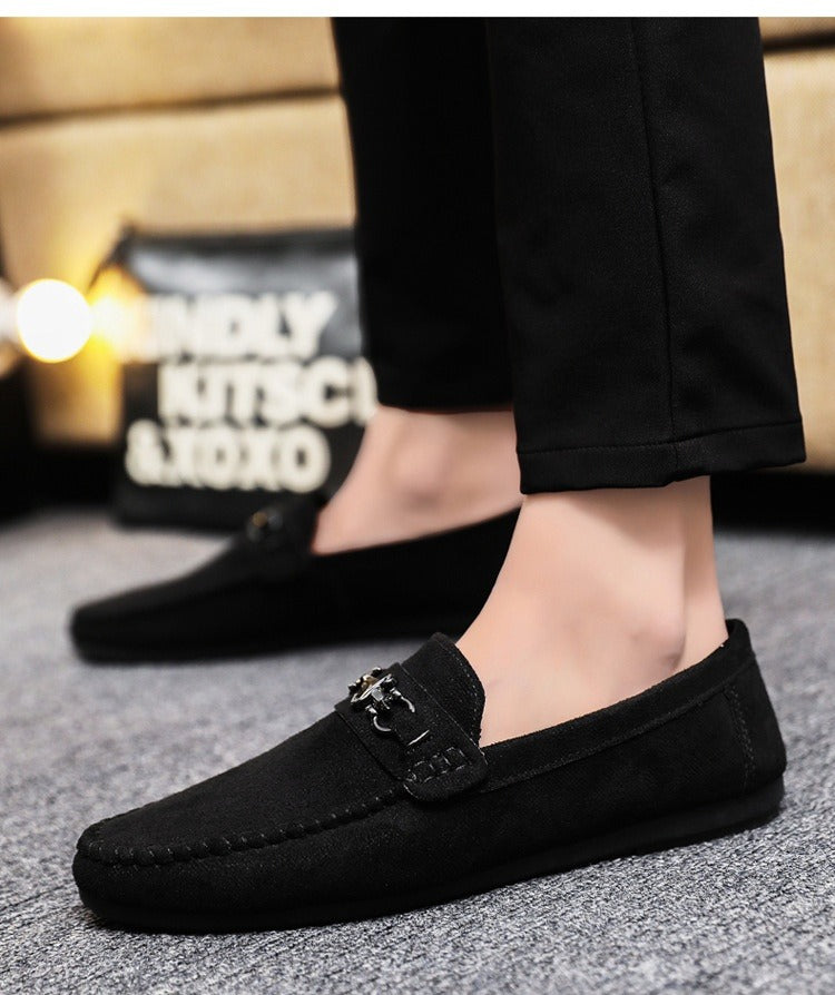 Herren-Slipper aus weichem Wildleder im Freizeitstil - Mateo