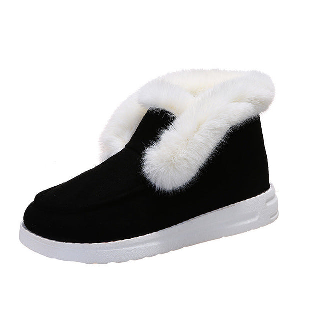 Nissa - Chaussures D'hiver Chaudes en Daim
