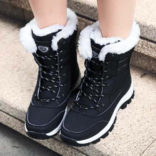 Damen-Schneestiefel mit Futter und rutschfester Sohle - Ana