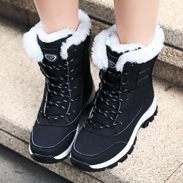 Damen-Schneestiefel mit Futter und rutschfester Sohle - Ana