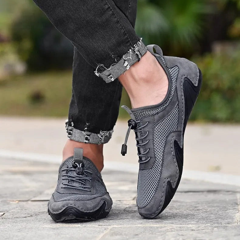 Atmungsaktive Mesh-Turnschuhe für Männer in lässigem Design - Elías