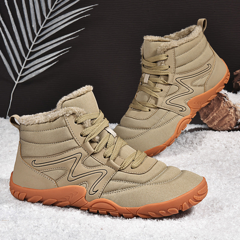 Herren-Winterstiefel mit Umschlingungseffekt - Milo