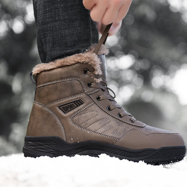 Wasserdichte Herrenstiefel mit warmem Inneneffekt - Maevon