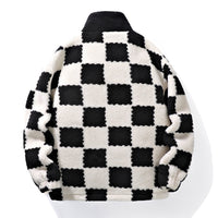 Herren-Winterjacke mit Fleece-Effekt - Davor