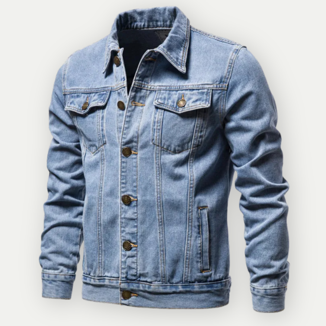 Herren Jeans-Trucker-Jacke klassisch zeitlos - Trucker