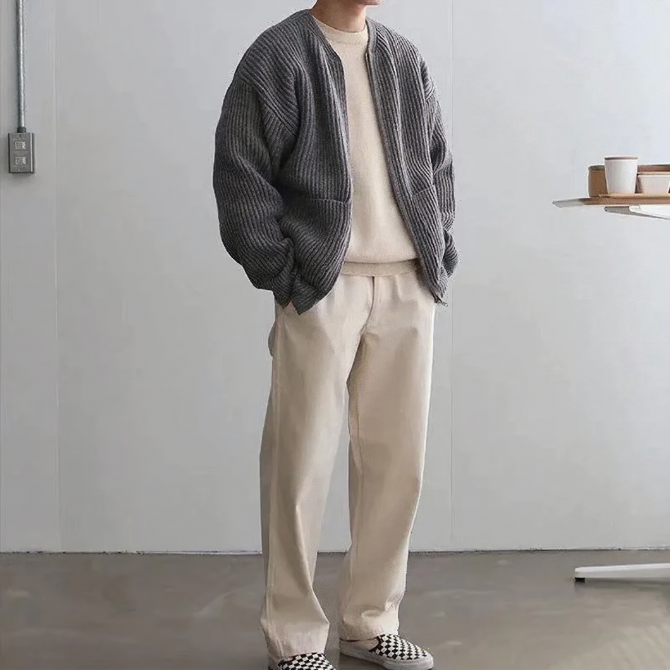 LUIS - Modische Strickjacke für Männer