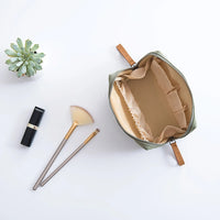 GraceGlam - Trousse de toilette à double fermeture éclair