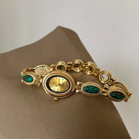 Bijoux femme montre bracelet avec détail ovale - Alviera