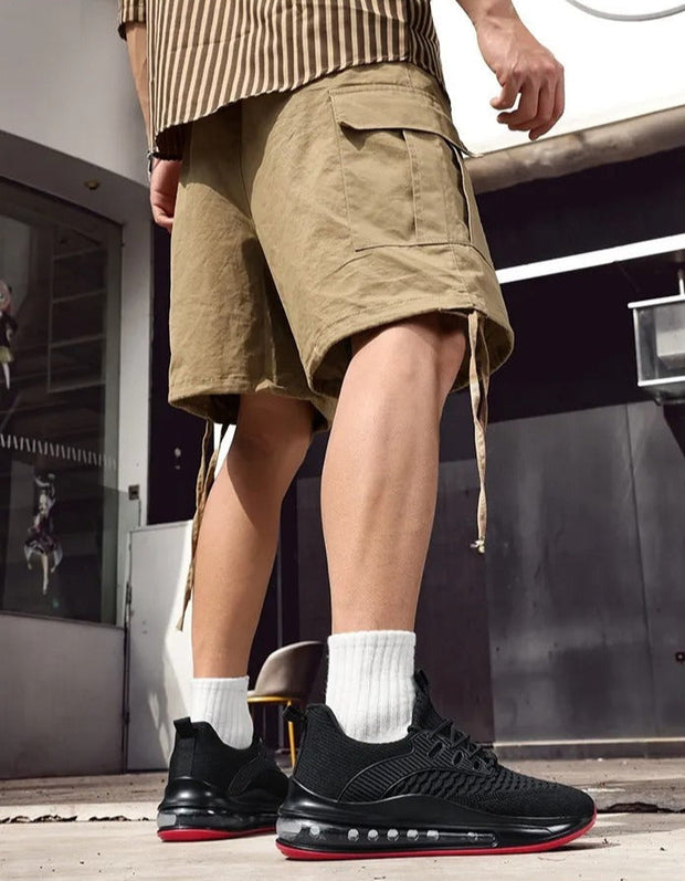 Chaussures de sport pour hommes en tissu respirant avec semelle à chambre à air - Elías