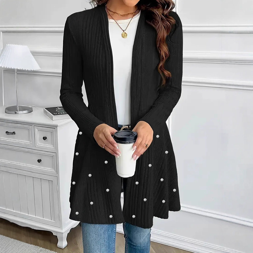 Damen Strickjacke mit dekorativen Details - Neralis