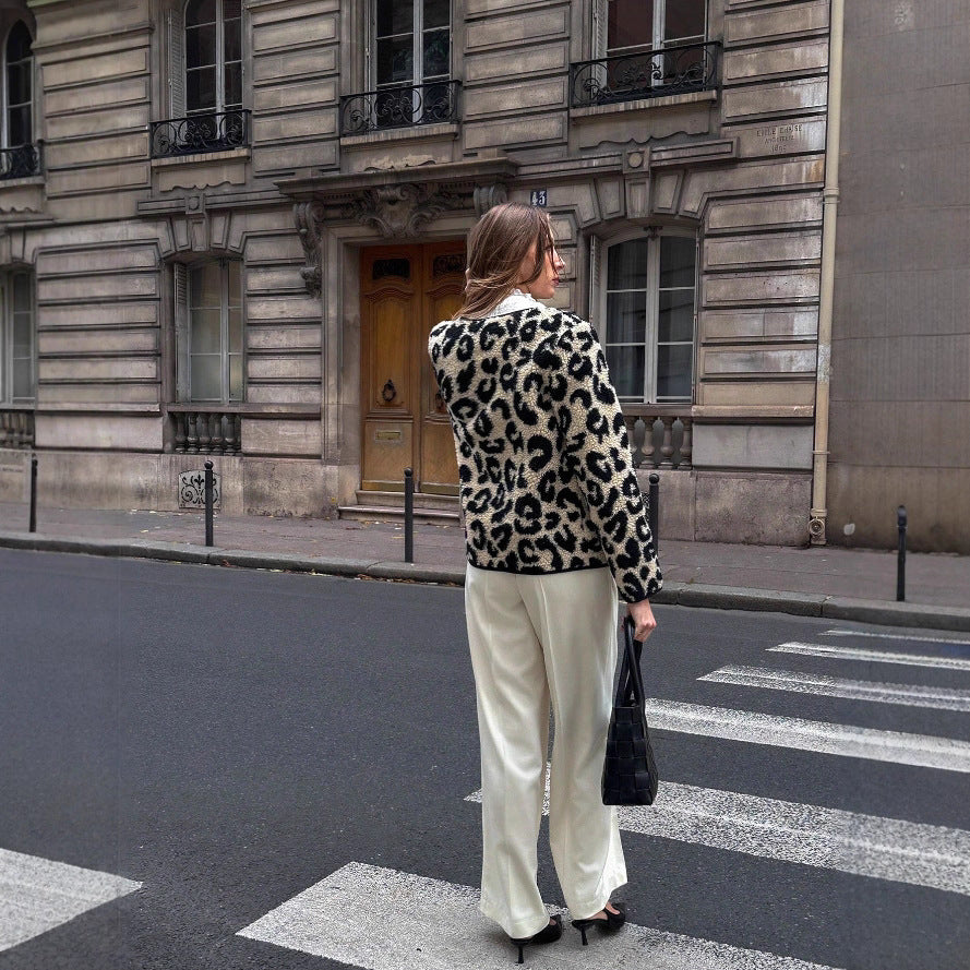 Jacke mit Leopardenmuster für Frauen - Narelle