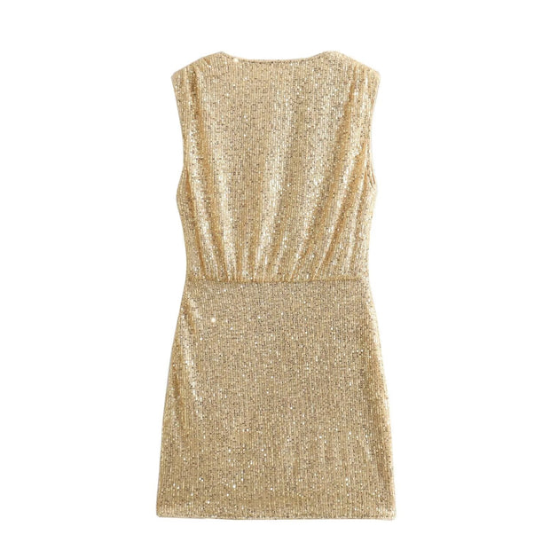Damenkleid mit Leuchtapplikation - Sarynne