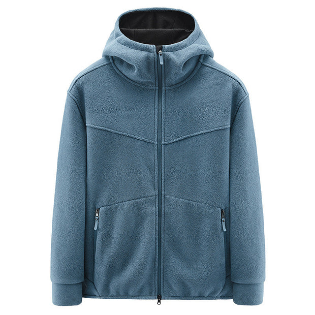 Veste polaire à capuche pour hommes - Nils