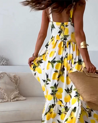 Madeline - Robe longue à imprimé floral