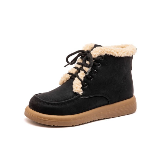 Bottines d'hiver pour femmes avec doublure en laine polaire - Avenna