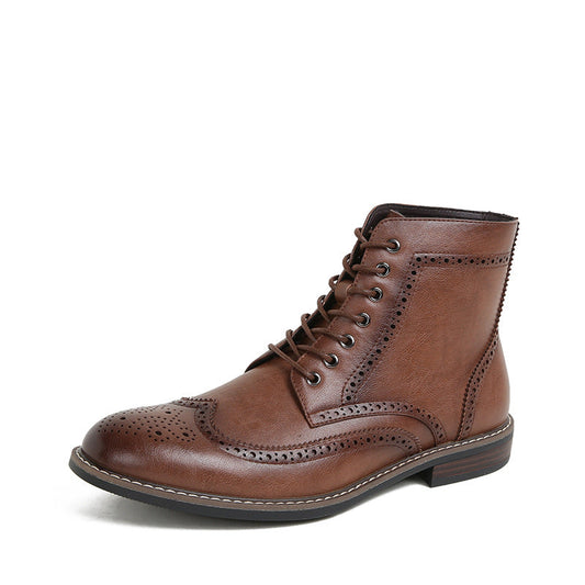 Bottines classiques à lacets pour hommes - Arnvid