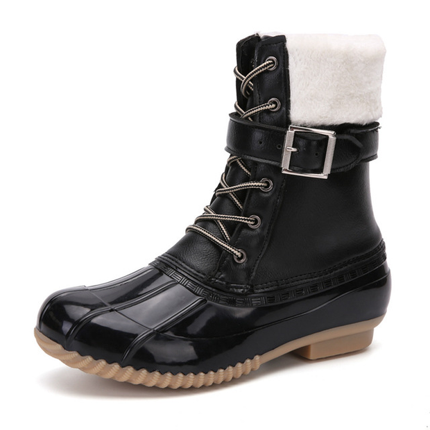 Wasserdichte Damenstiefel mit Warmfutter und rutschfester Sohle - Maeve