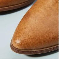 Niedrige Damenstiefel aus mattem Wildleder - Kaira