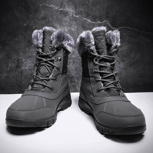 Herren-Winterstiefel mit Warmfutter - Andrik