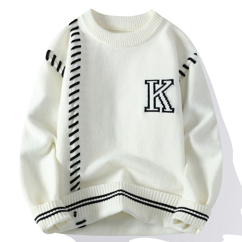 Herrenpullover mit weichem Strickeffekt - Marven