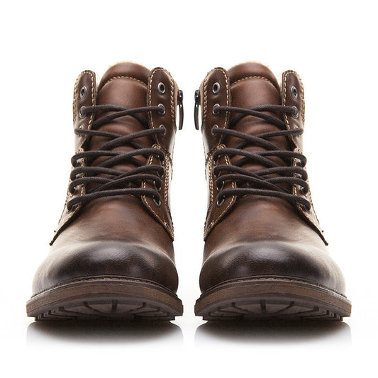 Winterstiefel mit Ledereffekt für Herren - Darsen