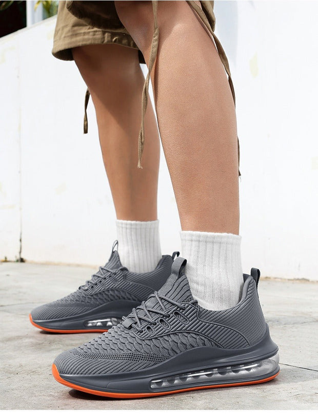 Chaussures de sport pour hommes en tissu respirant avec semelle à chambre à air - Elías