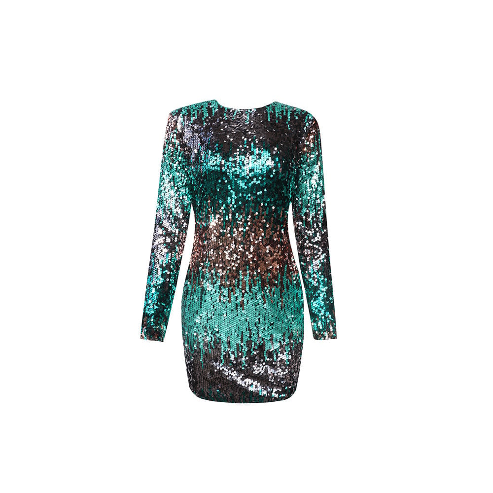 Kleid mit Paillettenstruktur für Frauen - Jena