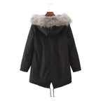 Caly - Dicker, gefütterter Wintermantel aus Fleece