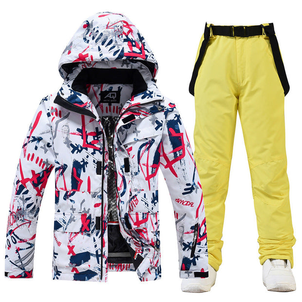 Combinaison de ski unisexe imperméable et coupe-vent - Nivor