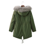 Caly - Dicker, gefütterter Wintermantel aus Fleece