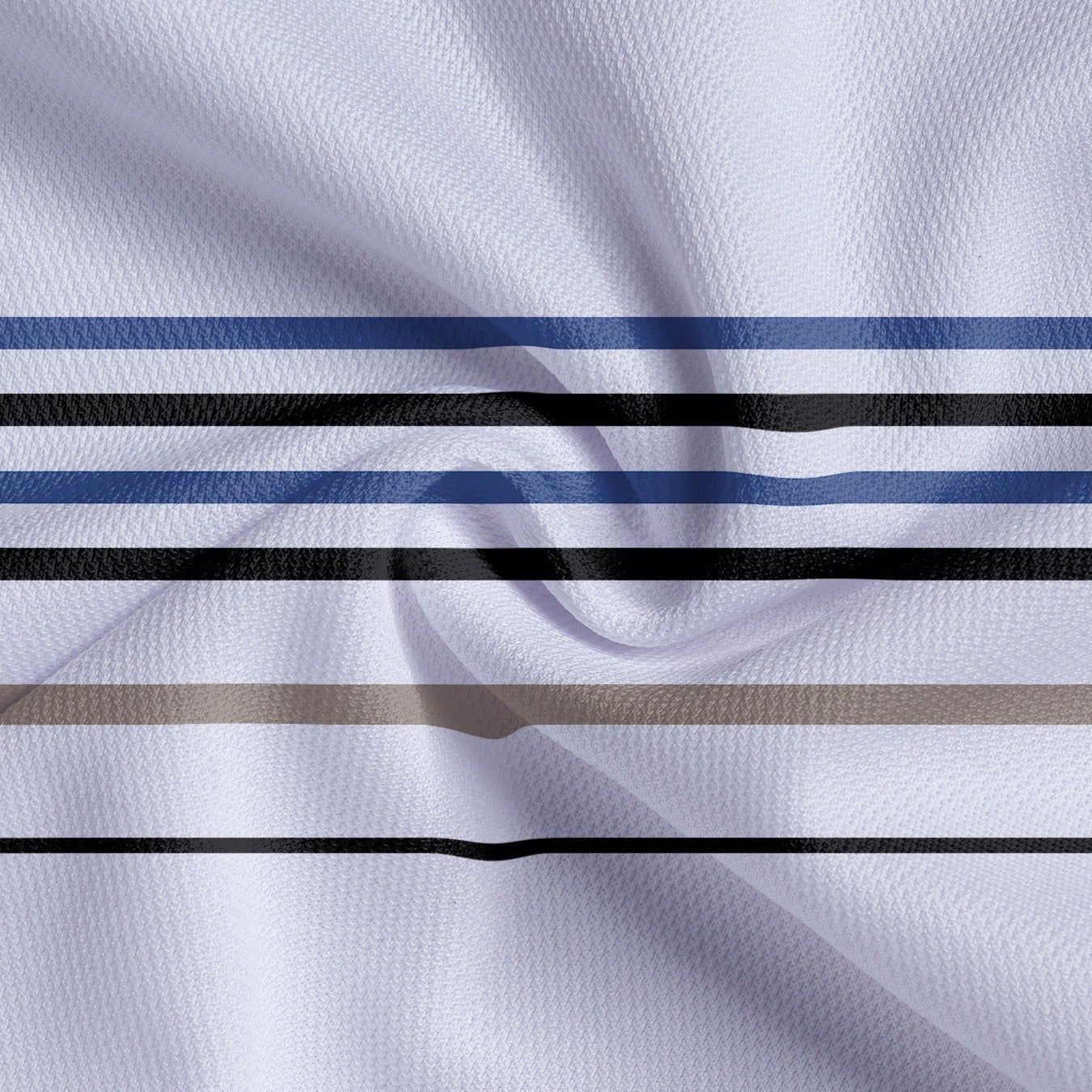 Gestreiftes Kurzarm-Poloshirt für Herren im lässigen Stil - Mateo
