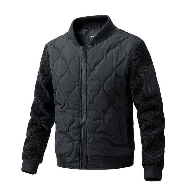 Blouson bombardier pour homme en tissu mélangé végétalien - Auren