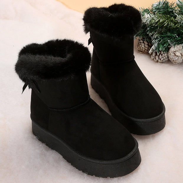 Winterstiefeletten für Frauen mit heiterem Effekt - Yureli