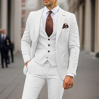 Pietro - Costume d'affaires de haute qualité Ensemble de 3 pièces