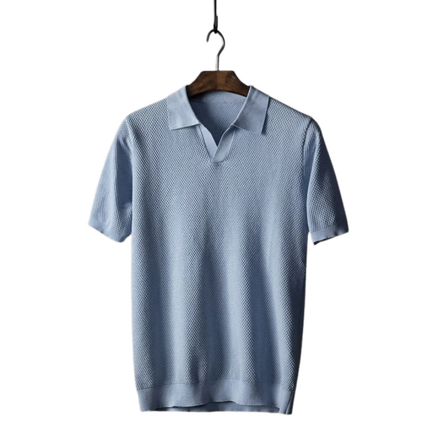 Polo pour homme - manches courtes, décontracté et respirant