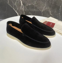 Bandit - Mocassins décontractés en daim pour hommes
