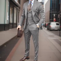 Alessio - Costume sur mesure 3 pièces de haute qualité
