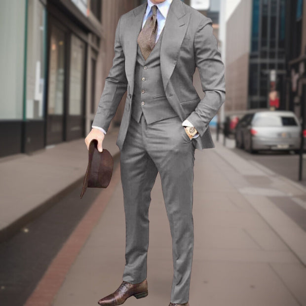 Alessio - Costume sur mesure 3 pièces de haute qualité