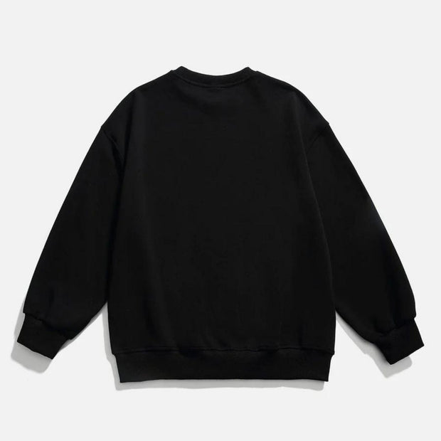 Arietty - Lässiges Sweatshirt mit Katzenmotiv aus Baumwolle