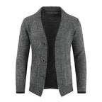 Herrenstrickjacke mit Schalkragen - Emil