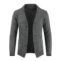 Cardigan en maille à col châle pour homme - Emil