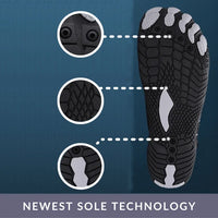 Chaussures d'eau ergonomiques pieds nus pour femmes et hommes