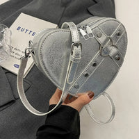 Jefna - Sac à rivets en forme de cœur