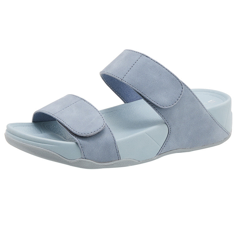Orthopädische Sandalen mit verstellbarem Doppelriemen und ergonomischer Sohle - Virel