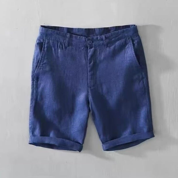 Short décontracté en lin pour homme - Éder