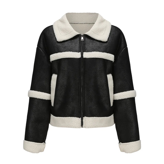 Gia - Veste en Fleece Chaude et Tendance pour Femme