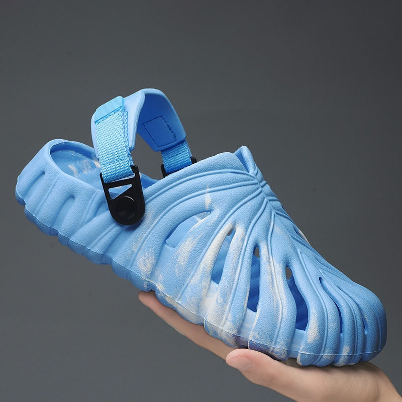Herren-Sandalen aus geformtem Gummi mit atmungsaktivem, ergonomischem Design - Mauro