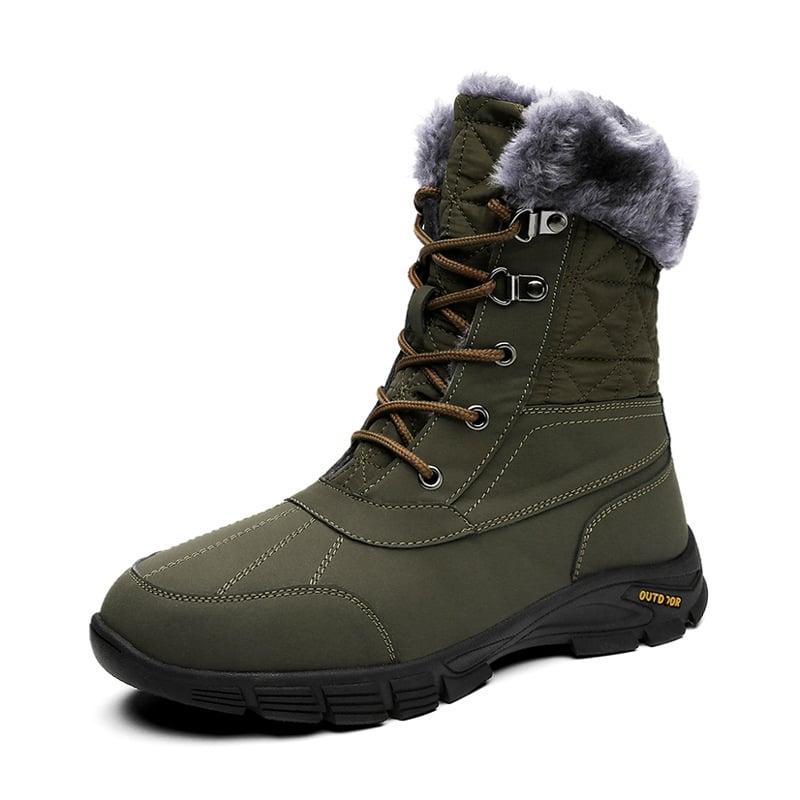 Herren-Winterstiefel mit Plüschfutter - Ruvano