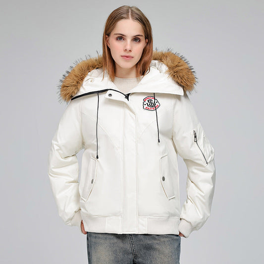 Kurze gesteppte Damen-Winterjacke - Lysanne