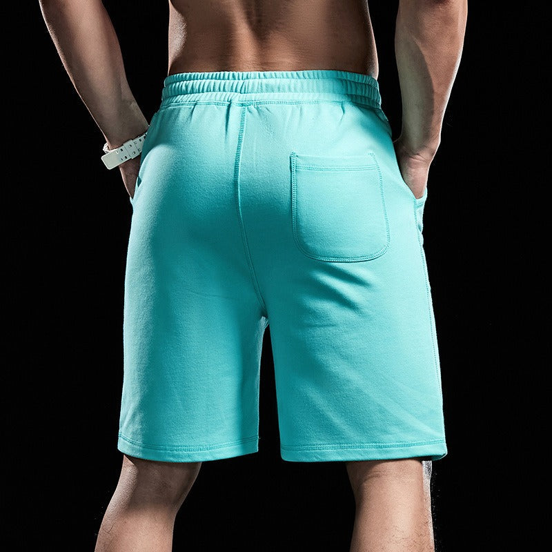 Herren-Fitness-Shorts aus Stretch-Baumwolle - Hugo